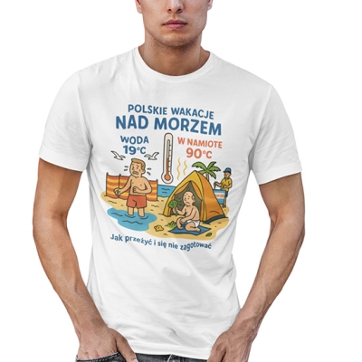 KOSZULKA  WAKACYJNA Polskie Wakacje